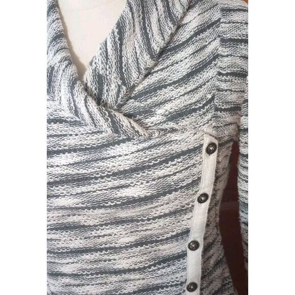 Anthropologie Saturday Sunday Sweater Womens Sz S Grey Sidewinder jacket - Picture 3 of 9